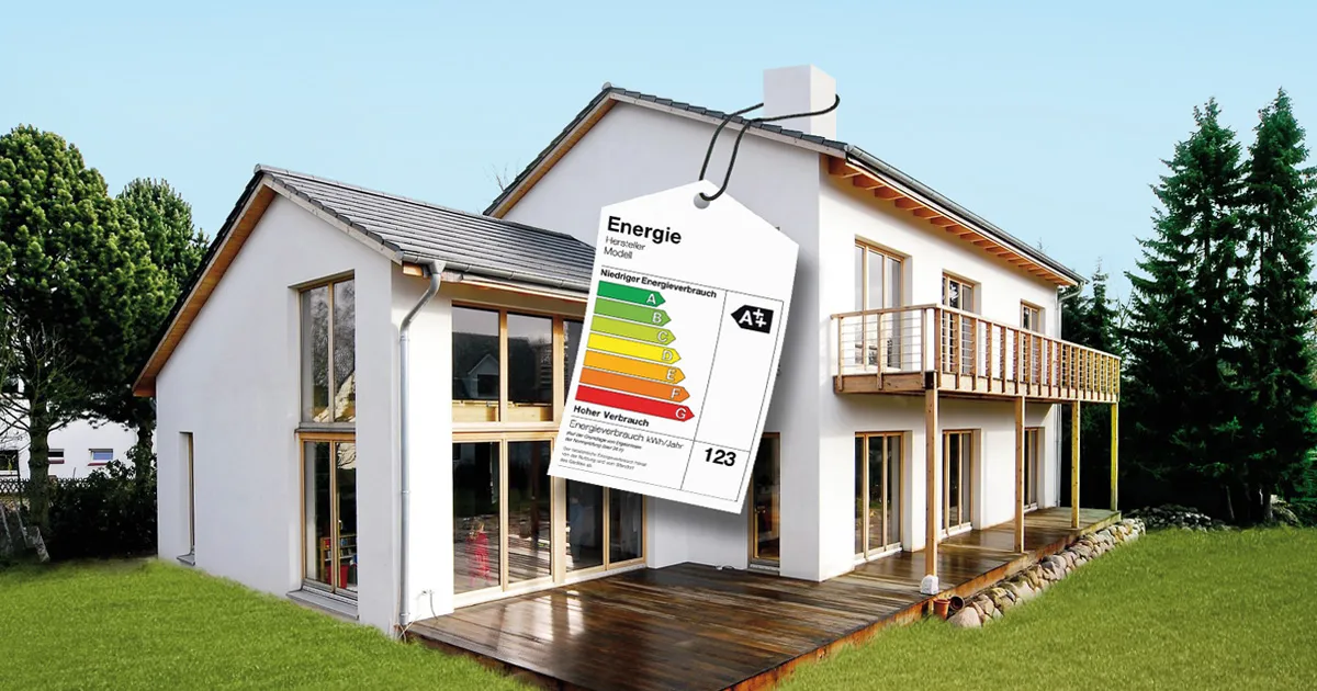 Haus mit Energiebilanz